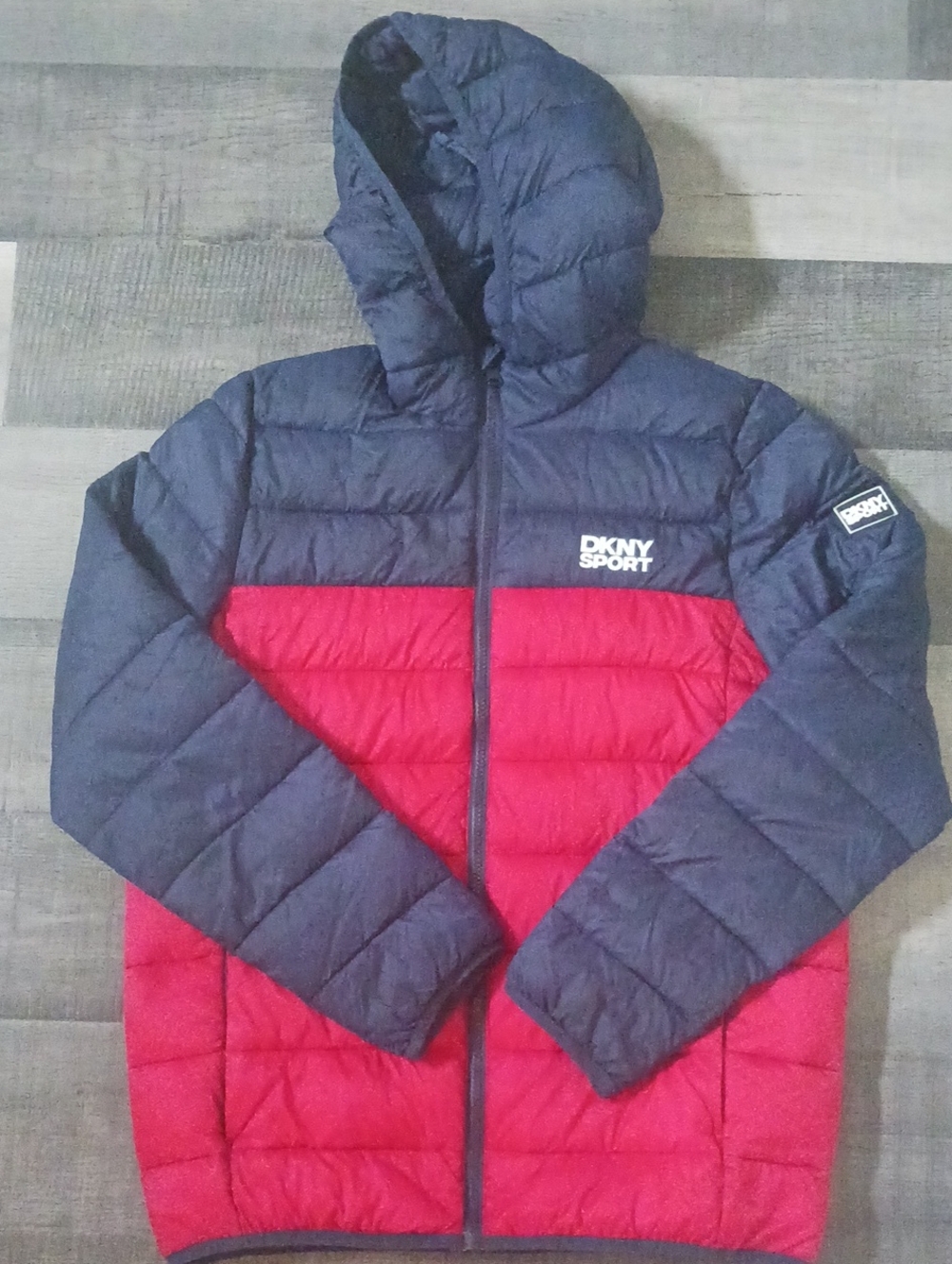 DKNY Sport Quilted Jacket — Black